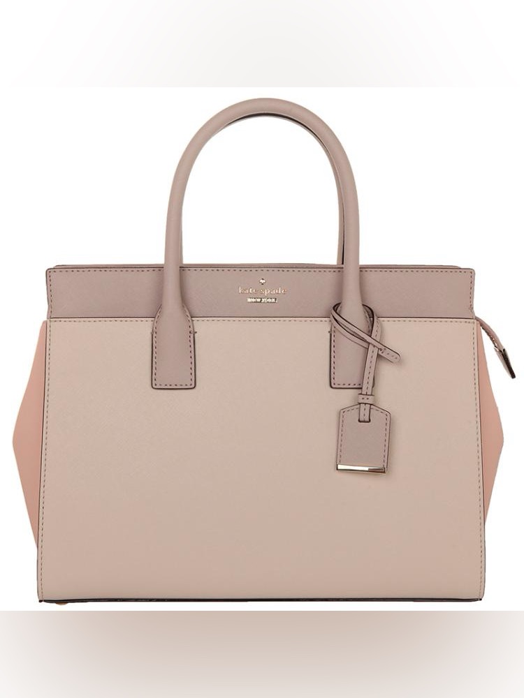 Kate Spade Tricolor Leather Cameron Street Candace Satchel Purse